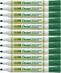 Pentel MW86 White Board Marker Green x12 / بنتل MW86 ماركر سبورة بيضاء أخضر 12 قطعة