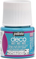 pebeo deco Matt 080 Caribbean Blue / طلاء ديكو مطفي 080 أزرق كاريبي من Pebeo