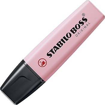 Stabilo Boss Light Pink / هايلايتر ستابيلو بوس وردي فاتح