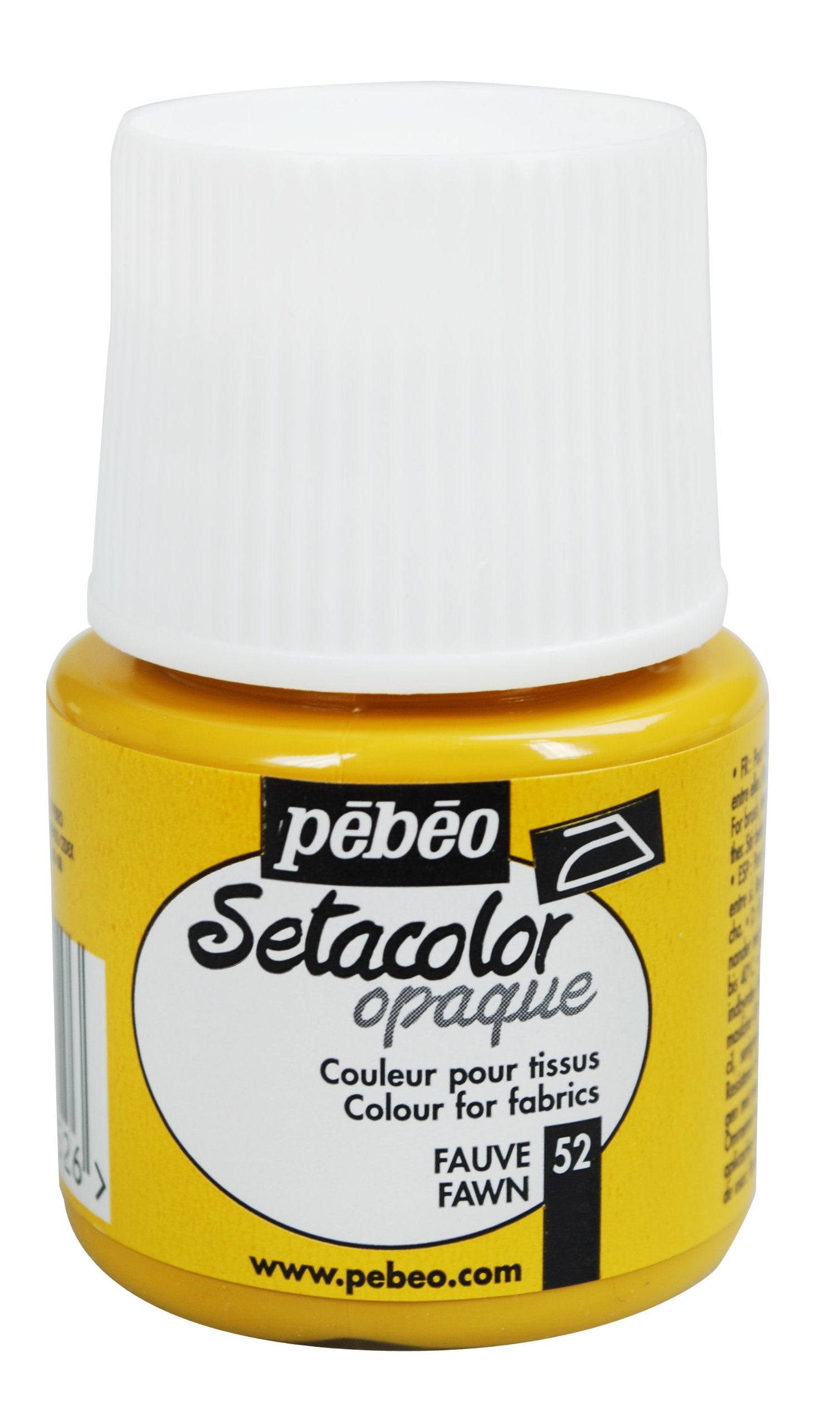 Pebeo Setacolor Fawn / بيبو سيتاكلر هُوَيْد (بني فاتح)