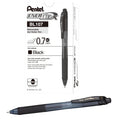 Pentel ENERGEL X 0.7mm Black x12 / بنتل إنرجل X 0.7 مم أسود ×12