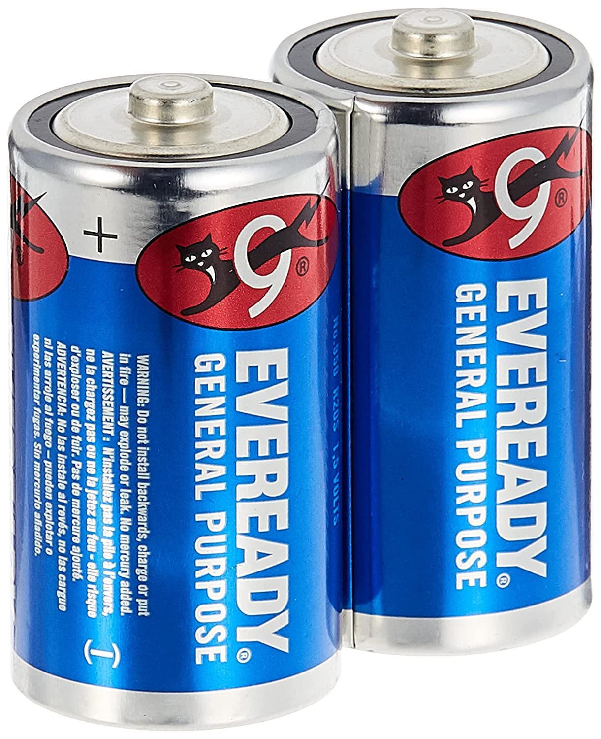 EVEREADY D size Batteries / بطاريات إيفريدي مقاس D