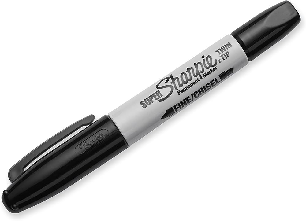 Sharpie Permanent Marker Black / شاربـي ماركر دائم
