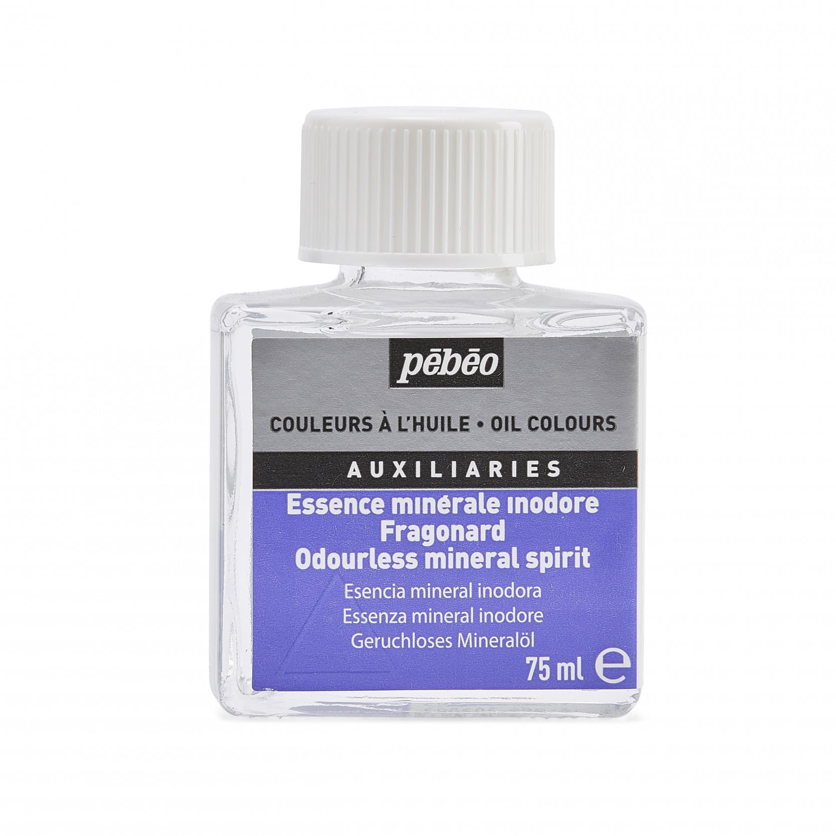 Pebeo Odourless Mineral Spirit 75 ml / بيبو مخفف زيتي عديم الرائحة (وايت سبيريت) 75 مل
