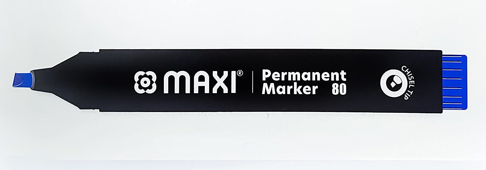 Maxi Permanent Marker 80 Blue / ماركر دائم ماكسي 80 ازرق