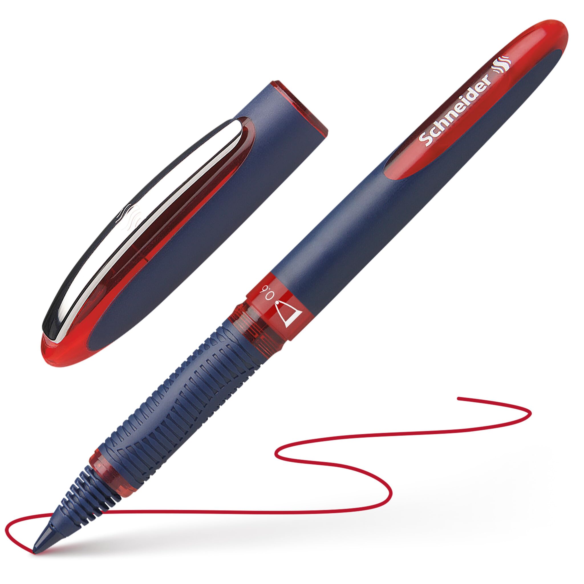 Schneider One business Red Pen 0.6mm / قلم شنايدر ون بيزنس أحمر 0.6 مم
