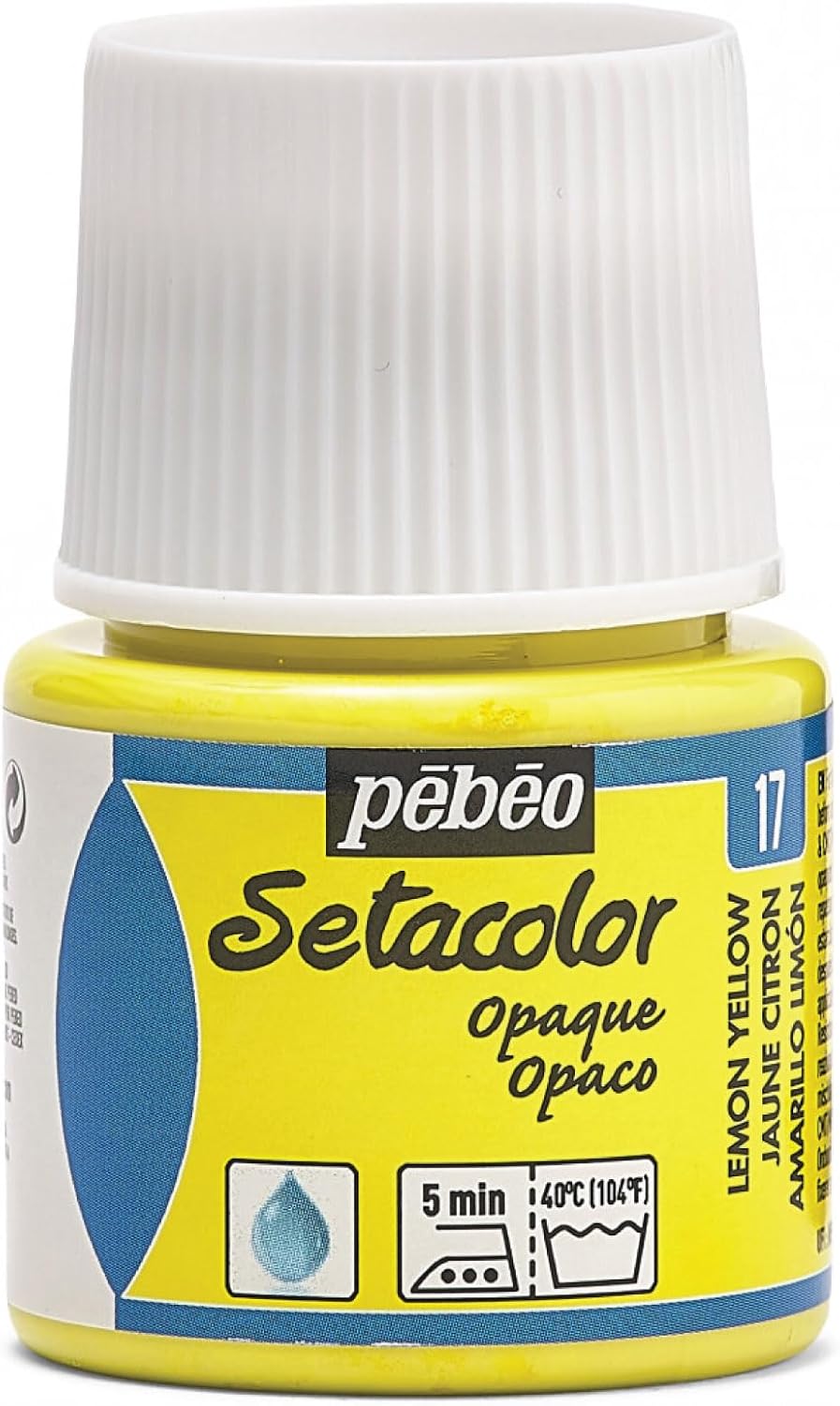 Pebeo Setacolor Lemon Yellow / بيبو سيتاكلر أصفر ليموني