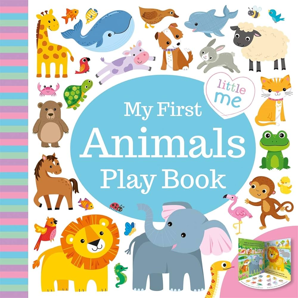 My first Animals Play Book / أول كتاب لعب للحيوانات الخاص بي