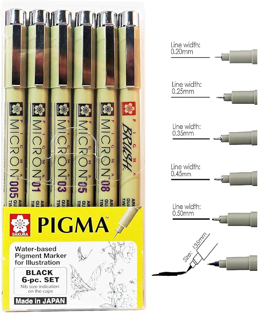 Sakura Pigma Black / ساكورا بيغما