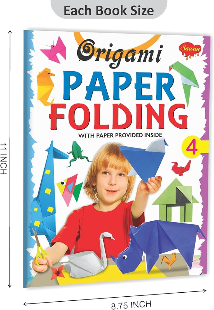 Origami Paper folding ‑ with paper provided 4 / الطي الورقي ‑ أوريغامي مع الورق المرفق الجزء 4