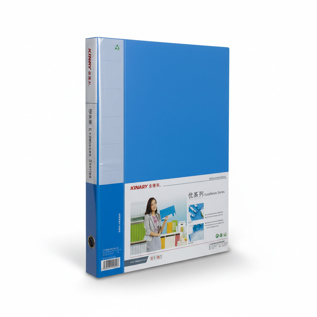 Kinary Clear Book - 40 Pockets / كتاب شفاف كيناري 40 جيبًا