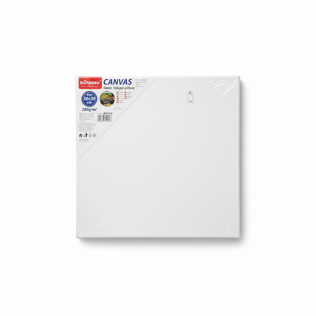 motarro CANVAS 280 g/m 30x30 cm / لوحة كانفس من موتارو بوزن 280 غ/م² مقاس 30 × 30 سم