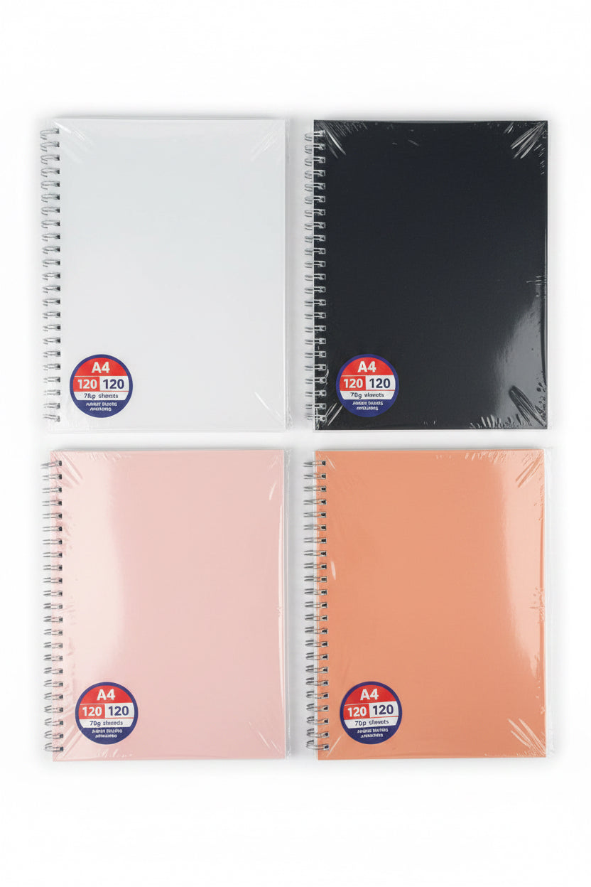 Notebook 120 sheets A4 Arabic / دفتر – 120 ورقة – مقاس A4