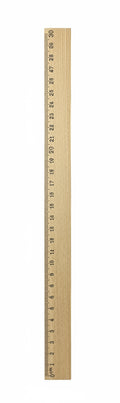 WOOD RULER 30 cm / مسطرة خشبية 30 سم