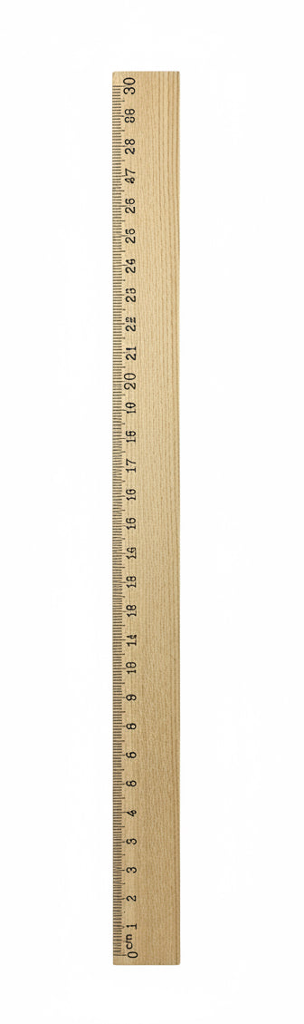 WOOD RULER 30 cm / مسطرة خشبية 30 سم