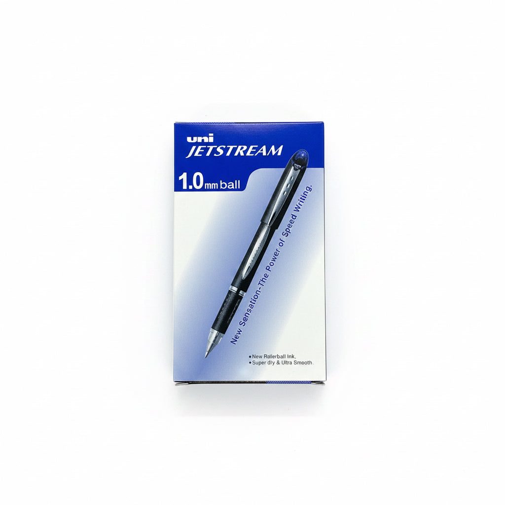 uni JETSTREAM 1.0mm ball Blue / يوني جيت ستريم كرة 1.0 مم أزرق