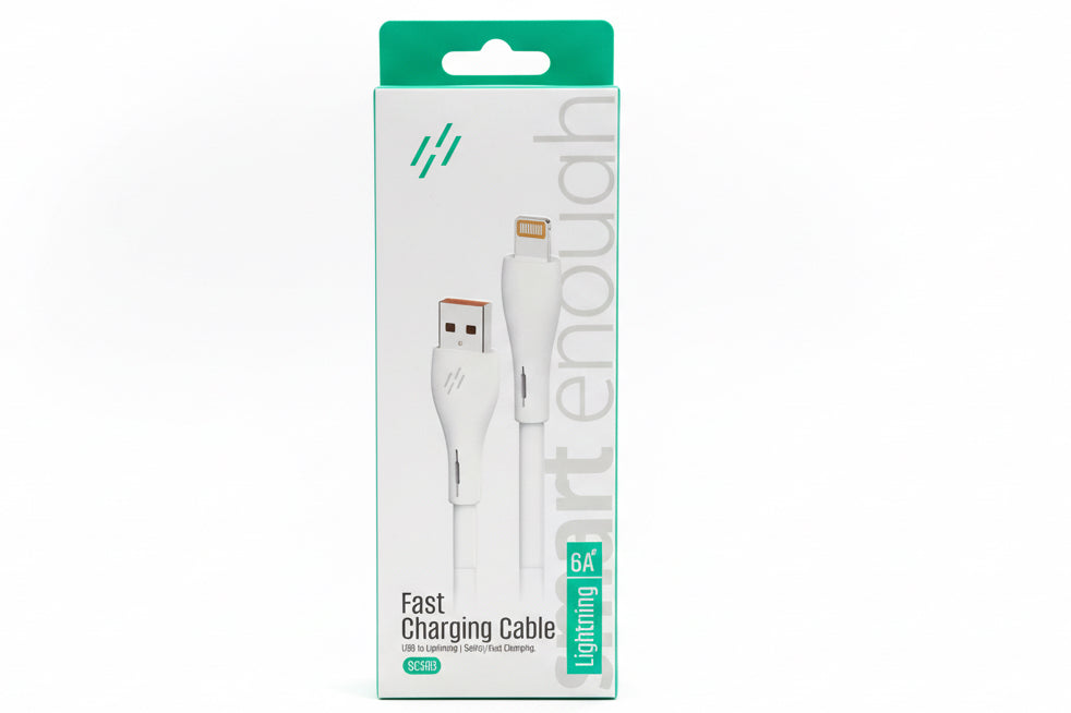 Fast charging cable Lightning 6A⚡/ كابل شحن سريع لايتنينغ 6 أمبير
