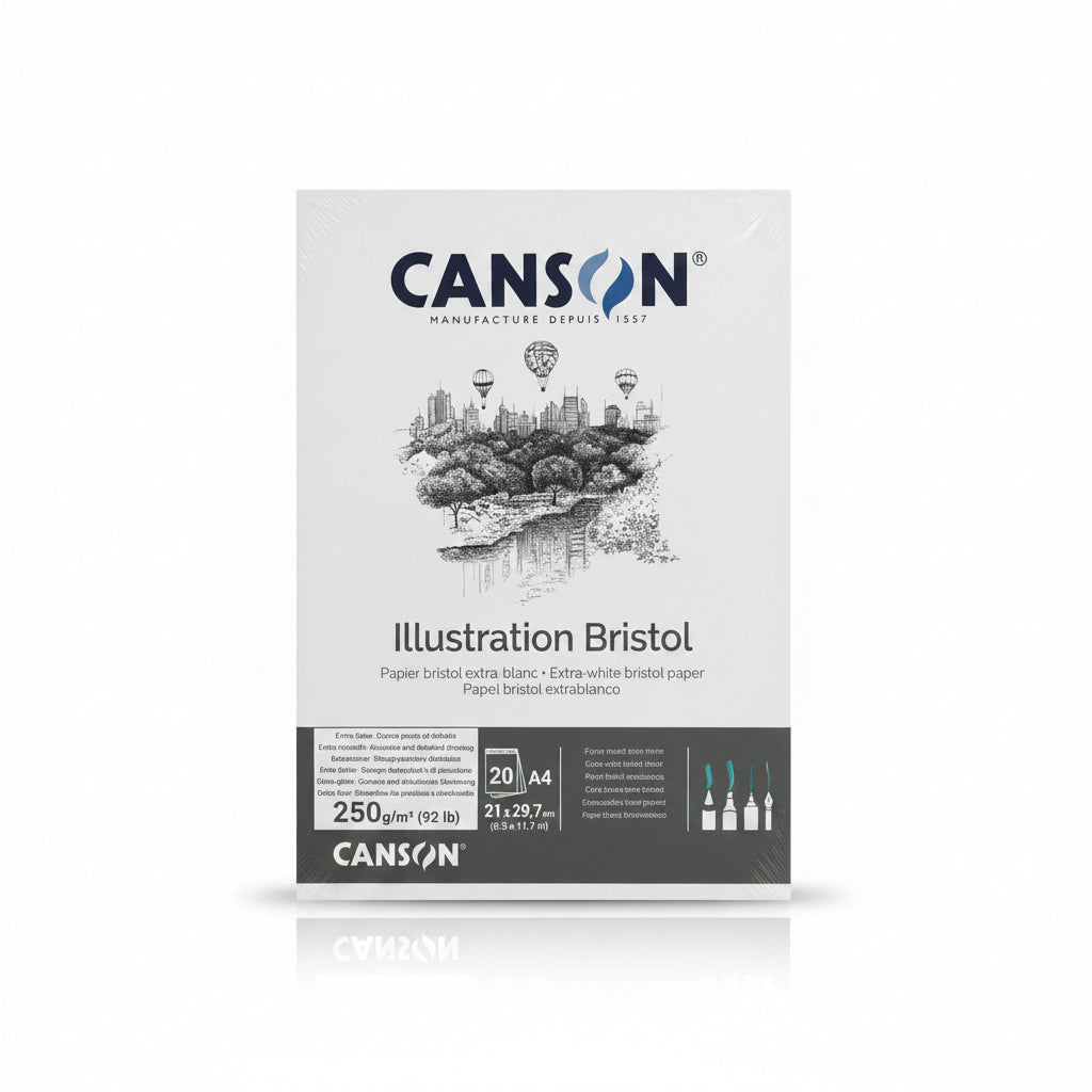 Canson illustration Bristol 250 gm² 20sheets/ كانسون إلينستريشن بريستول 250 جم/م²