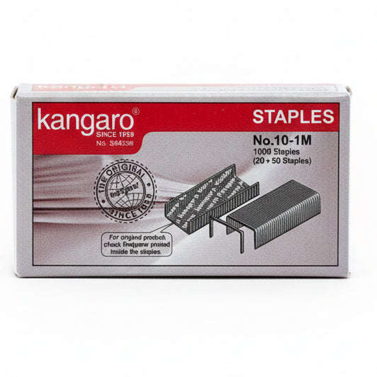 kangaro Staple No.10-1M, 1000 Staples / دبابيس رقم ١٠ – ١٠٠٠ دبوس
