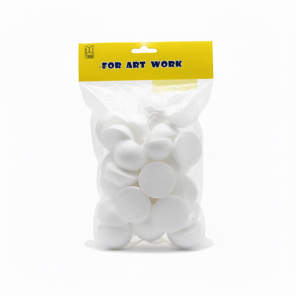 Half Foam balls / أنصاف كرات رغوة