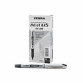 Zebra Liquid Ink Rollerball EX-JB6 0.5 mm, Black, 10 Pcs / زيبرا قلم حبر سائل EX-JB6 0.5 مم أسود 10 قطع