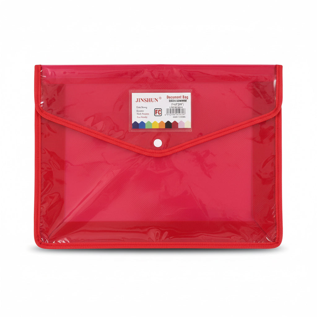 JINSHUN extra strong document bag / حقيبة مستندات جينشون قوية جدًا