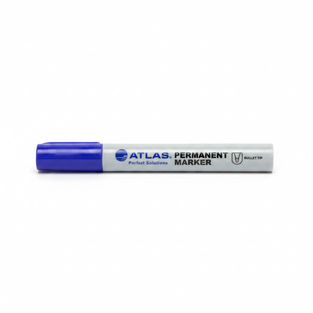 Atlas Permanent Marker Blue / ماركر دائم أطلس