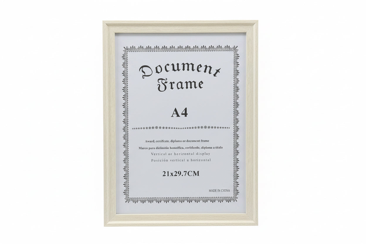 Document frame A4 / إطار مستند مقاس A4