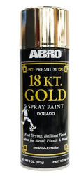 ABRO 18 KT. Gold Spray Paint / بخاخ ABRO ذهب 18 قيراط