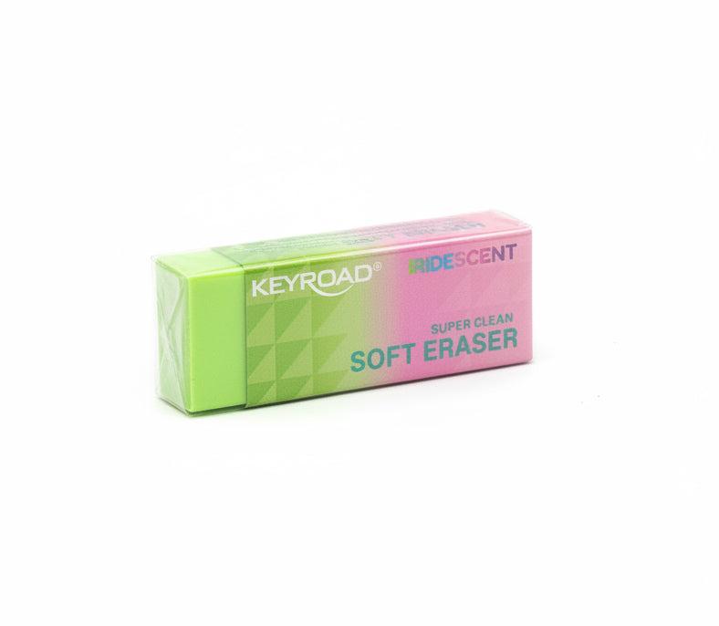 KEYROAD IRIDESCENT SOFT ERASER / ممحاة ناعمة KEYROAD عاكسة الألوان