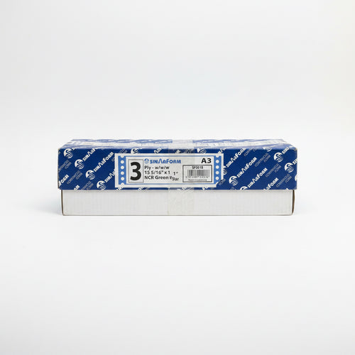 A3 SINARFORM 3 PLY-60gsm 15 5/16"x11" Green Bar / A3 سينارفورم ثلاثي الطبقات 60gsm مقاس 15 5/16"x11" بخطوط خضراء