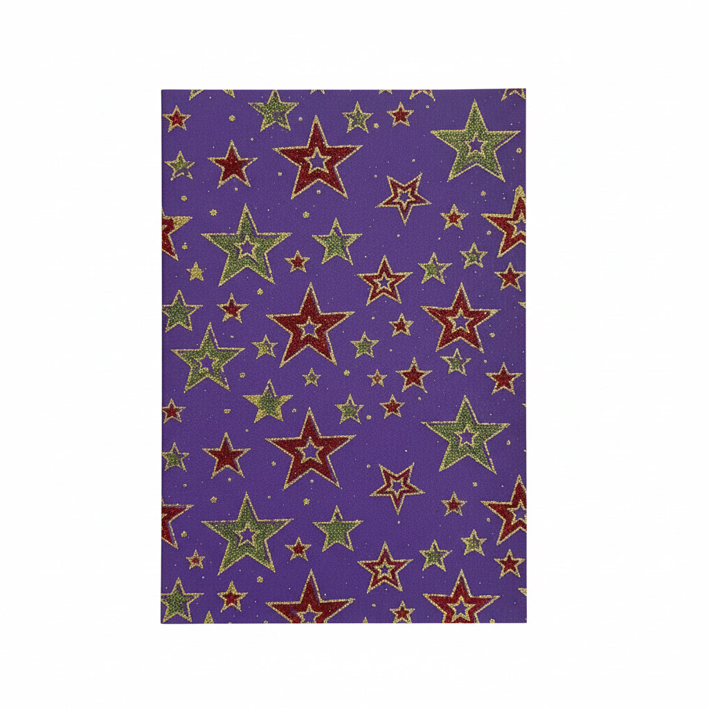 Glitter Star Sheet / ورقة جليتر نجوم