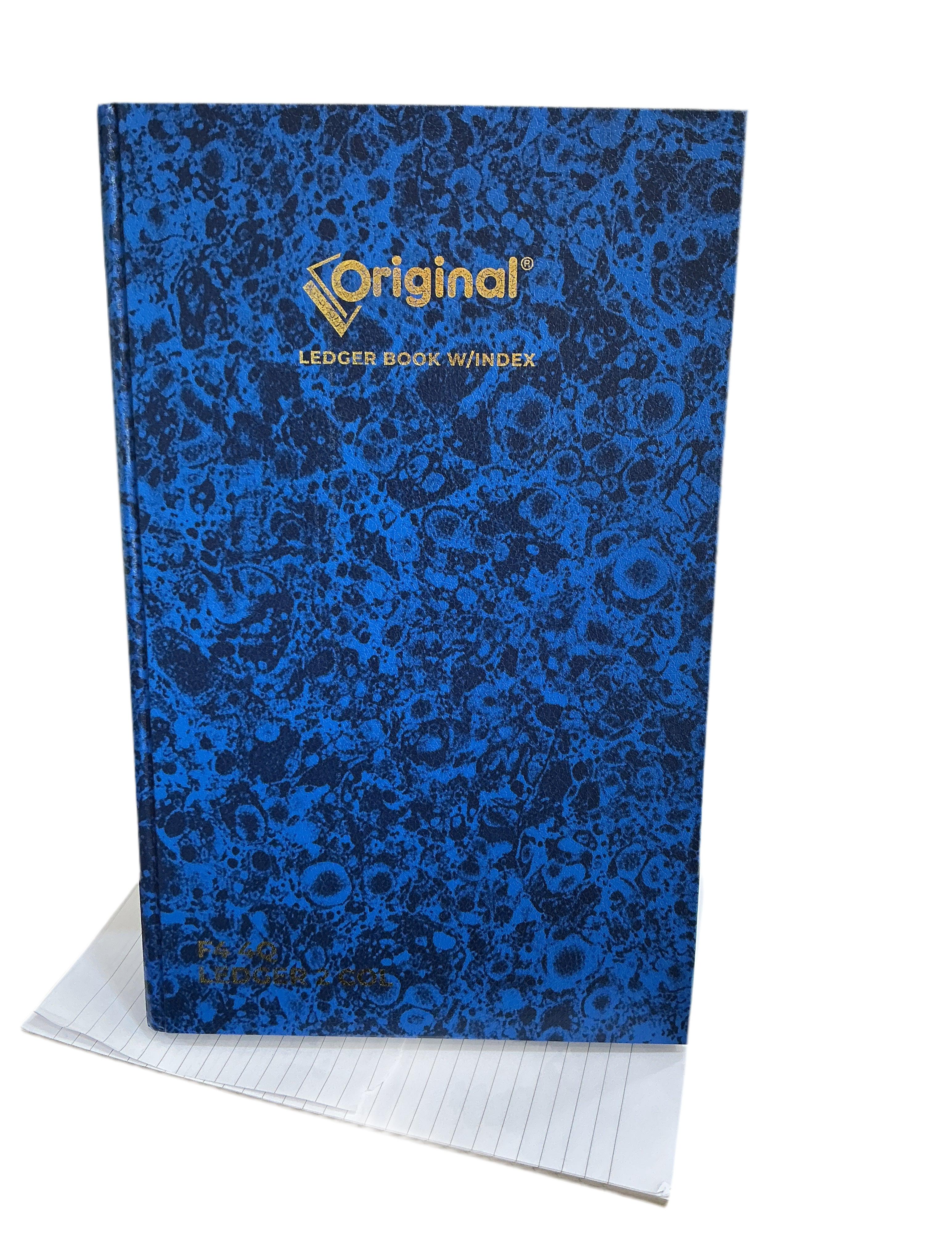 Original ledger Book w/Index / دفتر أستاذ أصلي مع فهرس