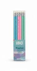 IBC Pastel 12 Pencils HB / أقلام رصاص ألوان باستيل IBC 12 قطعة HB