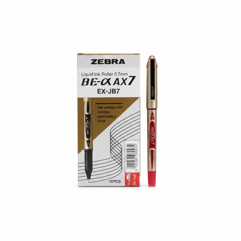 Zebra BE AX7 Ink Roller Pen 0.7mm / زيبرا قلم حبر كروي BE AX7 0.7mm