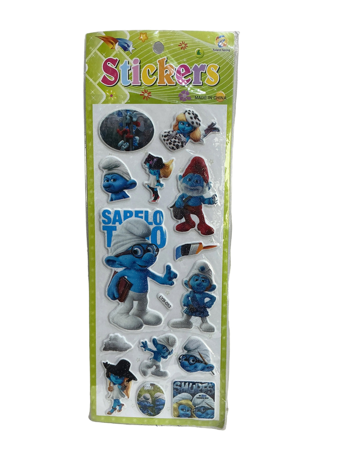Smurfs Stickers / ملصقات السنافر