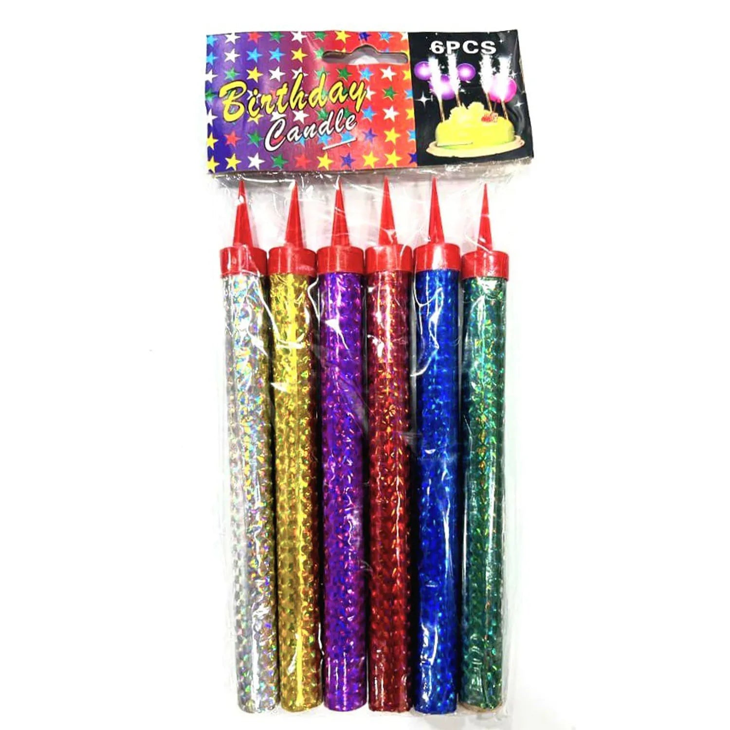 Birthday Candle 6 pcs / شمعة عيد ميلاد