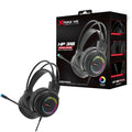HP-318 STEREO SOUND, BACKLIT GAMING HEADSET / سماعة ألعاب بصوت ستيريو وإضاءة خلفية HP-318