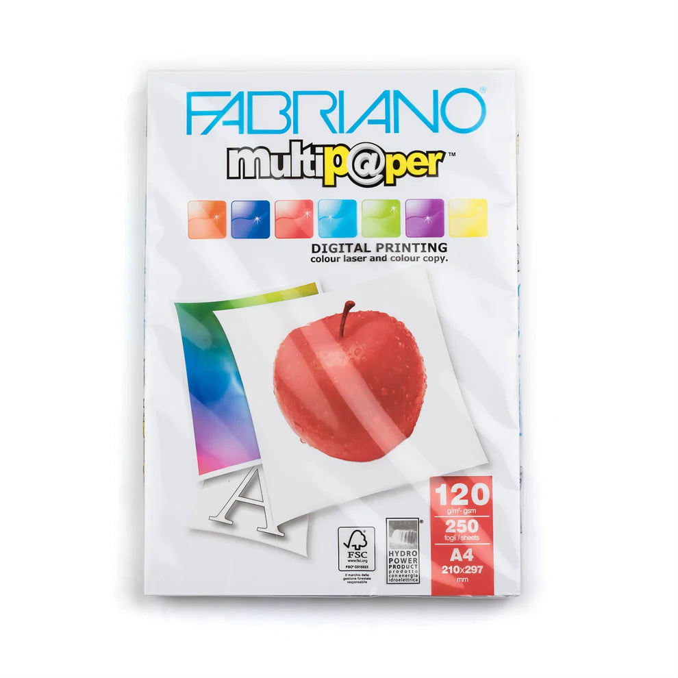 Fabriano Multipaper digital printing 120 gm / ورق طباعه 120 جرام