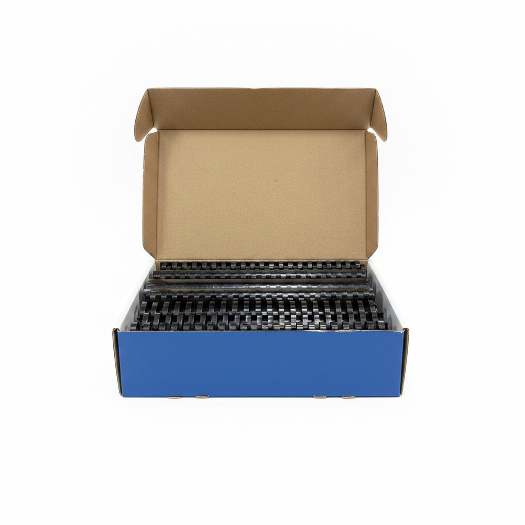 Atlas Plastic Binding comb, Black 32 mm / أطلس مشط تجليد بلاستيك أسود 32 مم