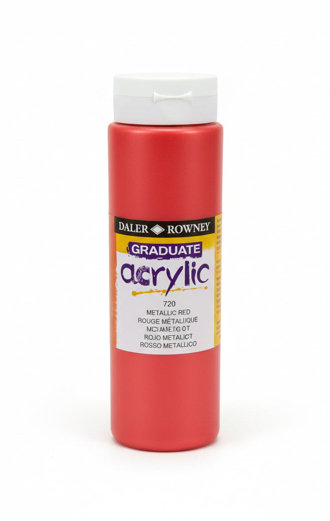 Daler Rowney Graduate Acrylic Paint 500 ml / ديلر روني أكريليك جراديوت 500 مل
