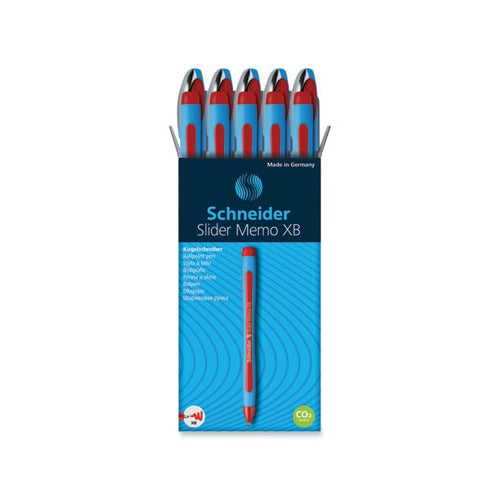 Schneider Slider Memo XB Ballpoint pen 10 pcs Red