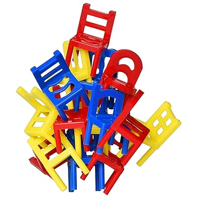 Stacking toys 20 pcs Chairs / ألعاب التكديس