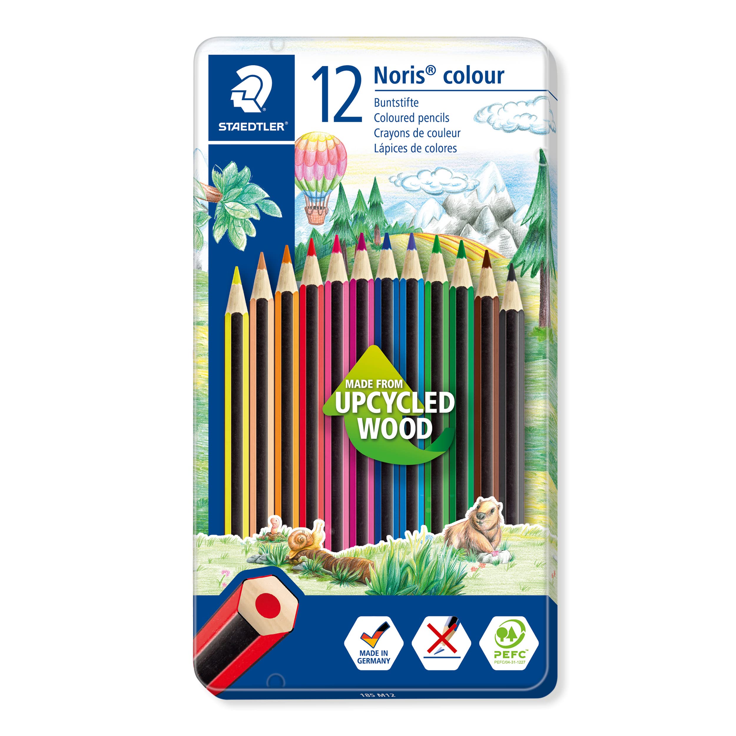 Staedtler 12 Noris Coloured Pencils / ستدلر 12 نوريس أقلام تلوين