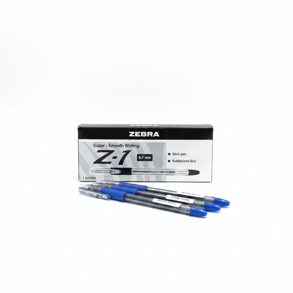 Zebra Z-1 Blue Pen 12 Pcs 0.7mm