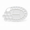 Paint tray white Oval / صينية طلاء بيضاء بيضاوية