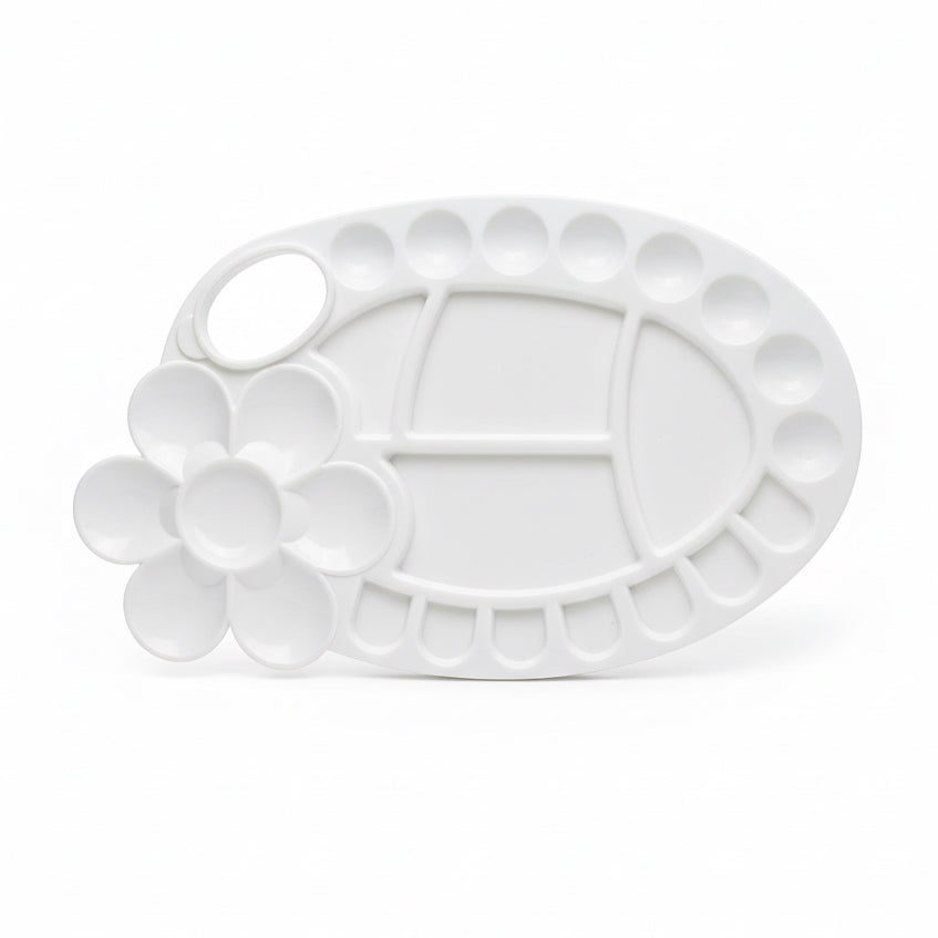 Paint tray white Oval / صينية طلاء بيضاء بيضاوية