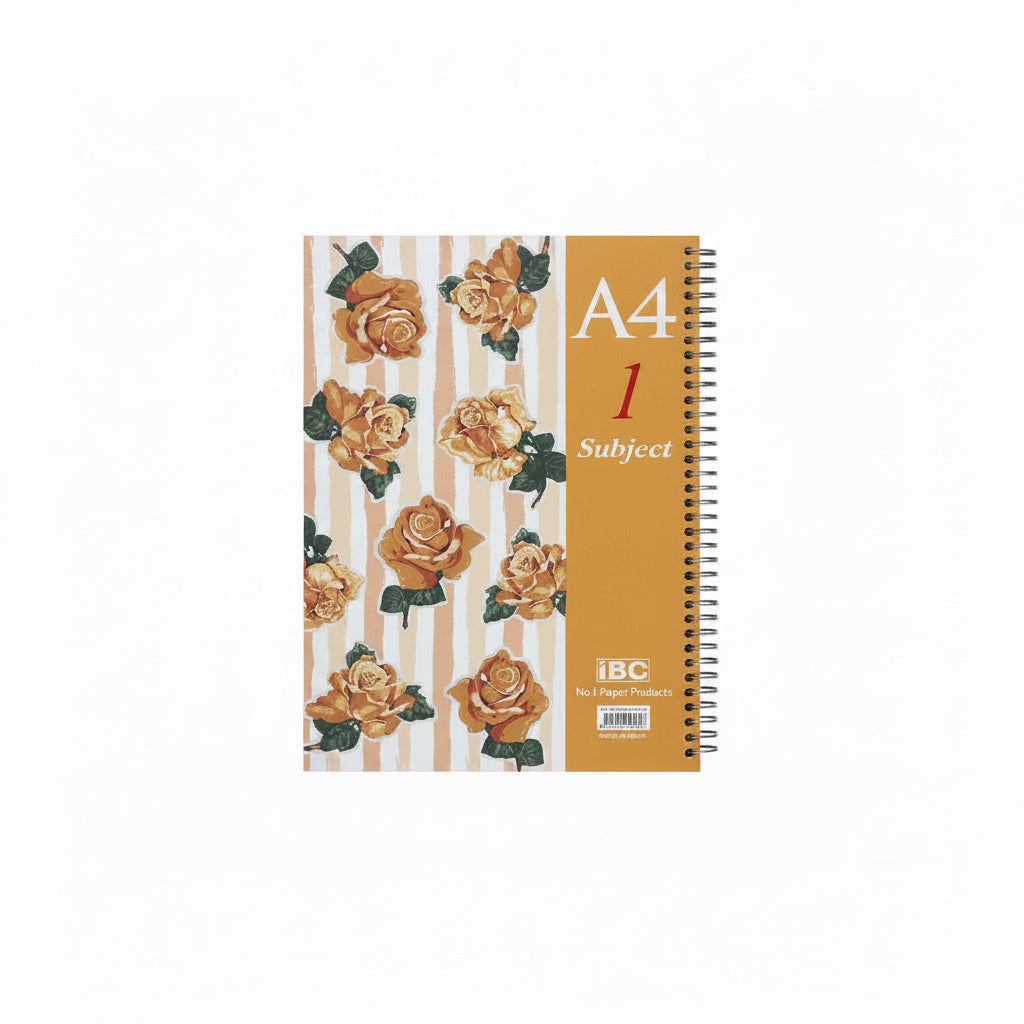 IBC A4 1 Subject NoteBook / دفتر IBC ‏A4 مادة واحدة
