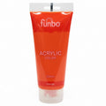 Funbo Acrylic Color Paint 200 ml - Orange / دهان أكريليك فنبو 200 مل