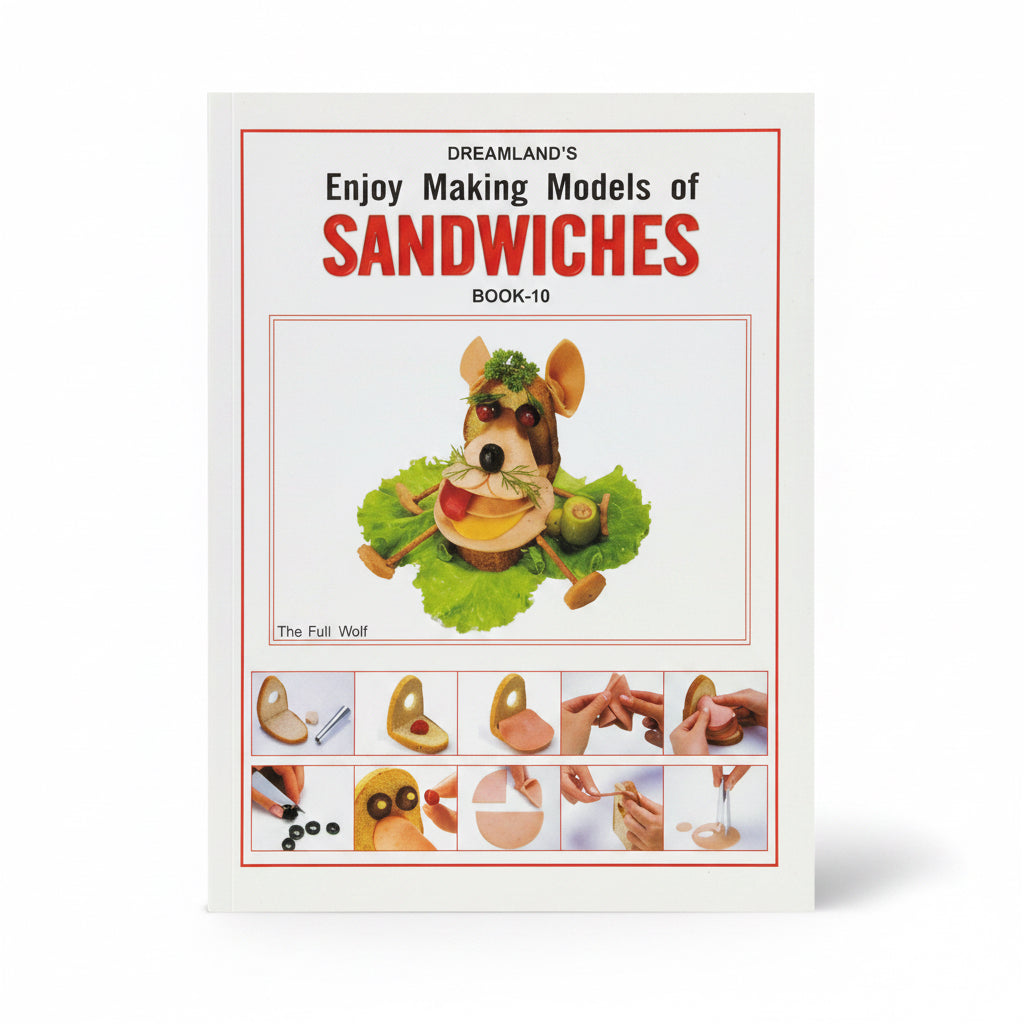 Enjoy making models of sandwiches Book 10 / استمتع بصنع نماذج السندويشات كتاب 10